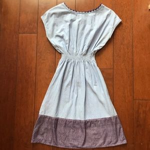 Blue and Purple Dress